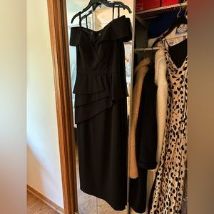 Xscape Off the Shoulder Evening Gown in Size 12